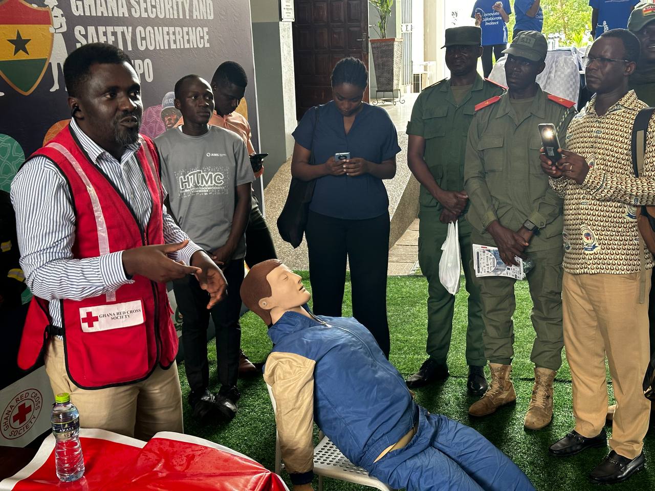 Ghana Red Cross Society First Aid Demonstration at 2025 Expo